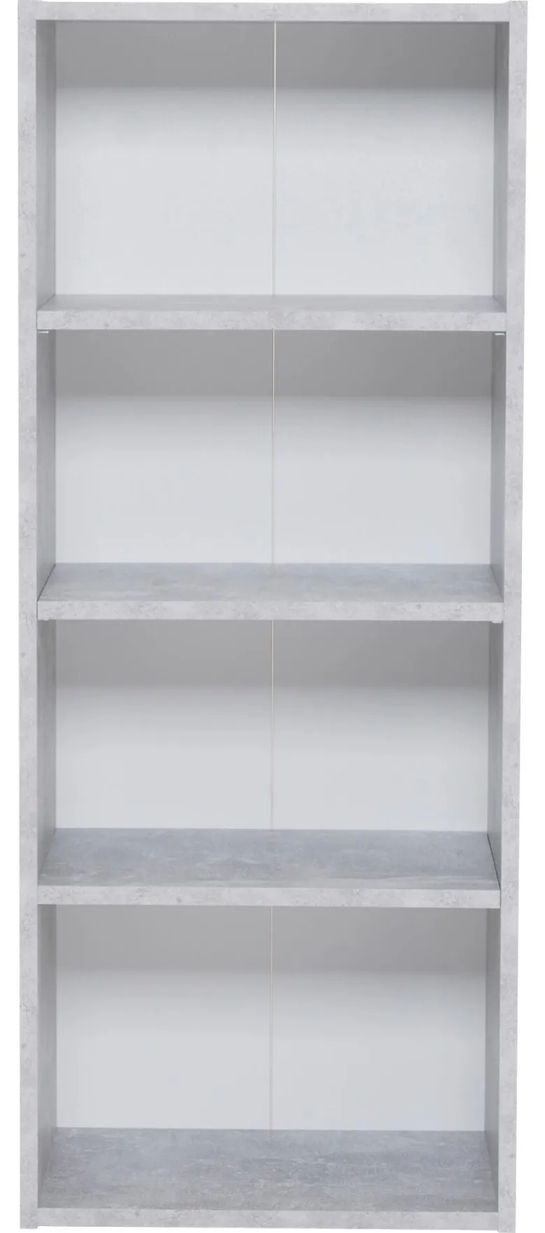 Regal Step 3 Beton Optik weiß B/H/T: ca. 41,5x102x25 cm