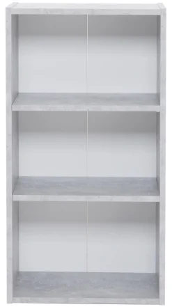 Regal Step 2 Beton Optik weiß B/H/T: ca. 41,5x78,5x25 cm