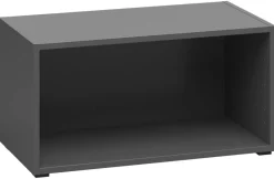 Regal System 64 anthrazit matt B/H/T: ca. 64x32x33 cm
