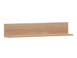 Regal Visby, 2er-Set Eiche Nachbildung B/H/T: ca. 80x15,7x17,3 cm