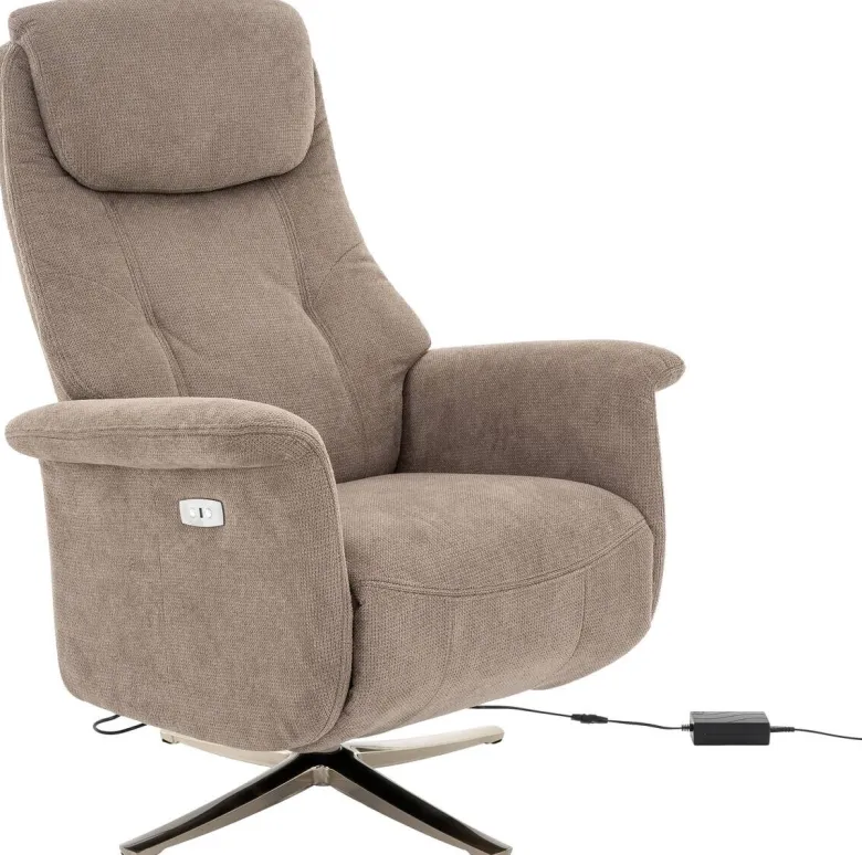 Relaxsessel FM-4031PH braun Microfaser B/H/T: ca. 83x113x85 cm
