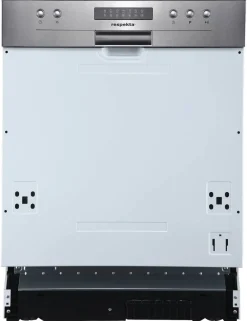Respekta Einbaugeschirrspüler GSP60TIDM Edelstahl B/H/T: ca. 59,8x81,5x57 cm