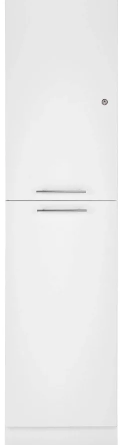 Respekta Hochschrank Clara weiß matt B/H/T: ca. 50x200x67,6 cm