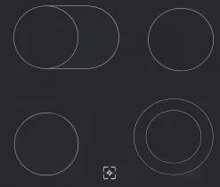 Respekta Küchenblock Premium Eiche Eiche grau Nachbildung B/H/T: ca. 270x200x60 cm