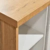 Respekta Winkelküche Anton weiß Lärche Nachbildung B/H/T: ca. 280x211x172 cm