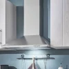 Respekta Winkelküche BERPL220LHWC weiß Lärche Nachbildung B/H/T: ca. 220x211x172 cm