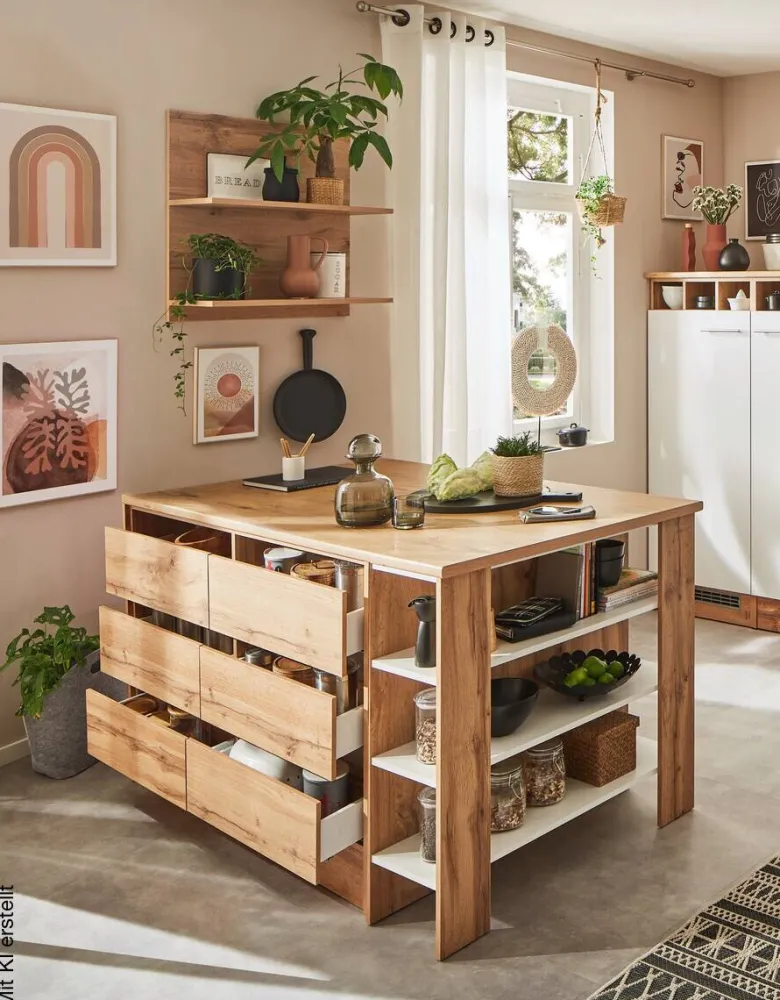 Respekta Winkelküche Hilde weiß matt B/H/T: ca. 310x205x172 cm