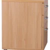 Rollcontainer braun Spanplatte B/H/T: ca. 40x60x45 cm