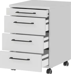 Rollcontainer 4251-69 Lichtgrau B/H/T: ca. 42x61x49 cm