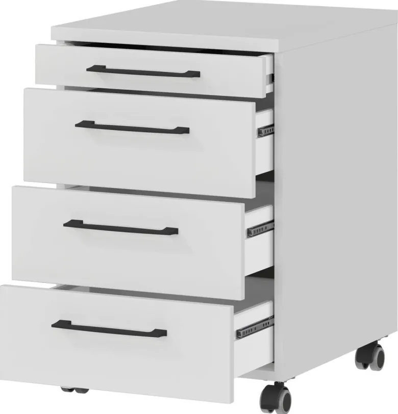 Rollcontainer 4251-69 Lichtgrau B/H/T: ca. 42x61x49 cm