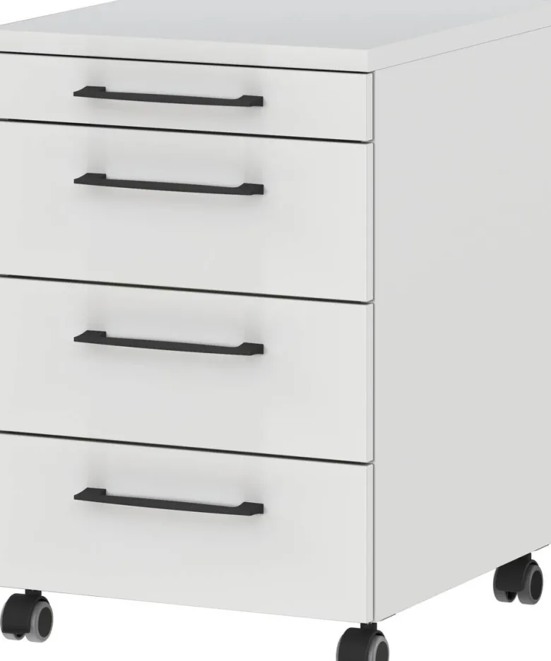 Rollcontainer 4251-69 Lichtgrau B/H/T: ca. 42x61x49 cm