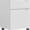 Rollcontainer Mailand weiß B/H/T: ca. 42x60x42 cm