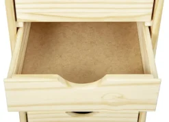 Rollcontainer Nils natur B/H/T: ca. 35x65x40 cm