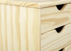 Rollcontainer Nils natur B/H/T: ca. 35x65x40 cm
