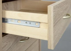 Rollcontainer Novi Eiche Sonoma Nachbildung B/H/T: ca. 40x65x36 cm