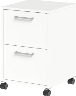Rollcontainer weiß B/H/T: ca. 38x57x39 cm