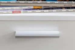 Rollcontainer weiß Spanplatte B/H/T: ca. 33x60x38 cm