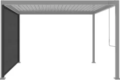 Rollo anthrazit Aluminium B/H/L: ca. 8,5x231x278 cm