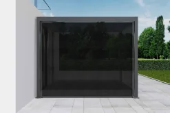 Rollo anthrazit Aluminium B/H/L: ca. 8,5x231x278 cm