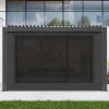 Rollo anthrazit Aluminium B/H/L: ca. 8,5x231x370 cm