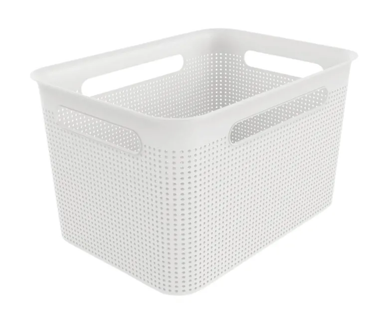 Rotho Aufbewahrungsbox weiß B/H/L: ca. 26x21x36 cm