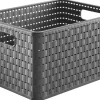 Rotho Korb COUNTRY anthrazit B/H/L: ca. 27,8x19,1x36,8 cm