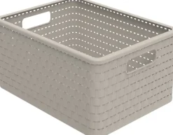 Rotho Korb COUNTRY Cappuccino B/H/L: ca. 27,8x19,1x36,8 cm