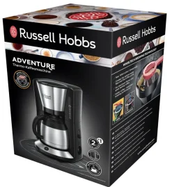 Russell Hobbs Kaffeeautomat 24020-56 schwarz silber Kunststoff B/H/T: ca. 21,2x35,3x23,7 cm