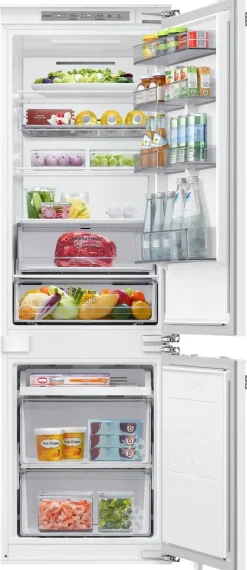 Samsung Einbaukühl-/Gefrierkombination BRB70F26CEF0EF Edelstahl B/H/T: ca. 54x177,5x55 cm