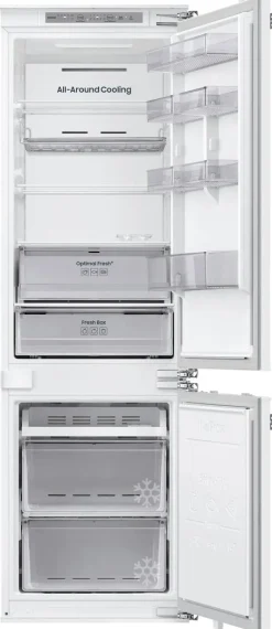 Samsung Einbaukühl-/Gefrierkombination BRB70F26CEF0EF Edelstahl B/H/T: ca. 54x177,5x55 cm