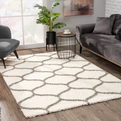 Sanat Hochflorteppich MADRID creme B/L: ca. 160x230 cm