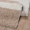 Sanat Hochflorteppich MILANO beige B/L: ca. 80x150 cm