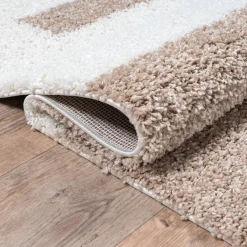 Sanat Hochflorteppich MILANO beige B/L: ca. 80x150 cm