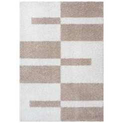 Sanat Hochflorteppich MILANO beige B/L: ca. 80x150 cm
