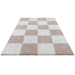 Sanat Hochflorteppich MILANO beige B/L: ca. 200x290 cm