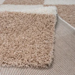 Sanat Hochflorteppich MILANO beige B/L: ca. 200x290 cm