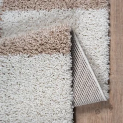 Sanat Hochflorteppich MILANO beige B/L: ca. 200x290 cm