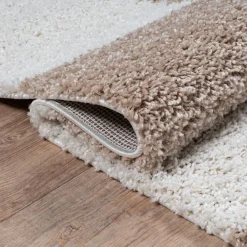 Sanat Hochflorteppich MILANO beige B/L: ca. 200x290 cm