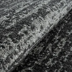 Sanat Kurzflorteppich OSLO schwarz B/L: ca. 80x200 cm