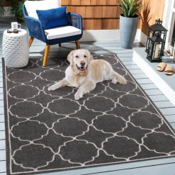 Sanat Outdoorteppich BERLIN grau B/L: ca. 120x170 cm