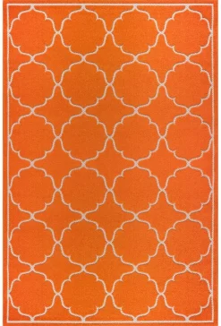 Sanat Outdoorteppich BERLIN orange B/L: ca. 120x170 cm