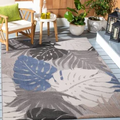Sanat Outdoorteppich FLORAL beige B/L: ca. 80x200 cm