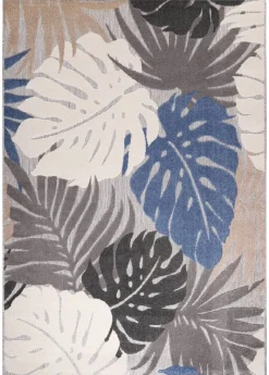 Sanat Outdoorteppich FLORAL beige B/L: ca. 80x200 cm