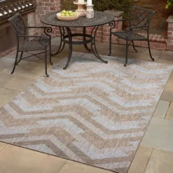 Sanat Outdoorteppich MELISSA braun B/L: ca. 120x170 cm