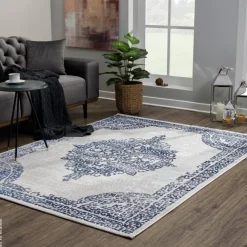 Sanat Teppich Evra hellgrau B/L: ca. 80x300 cm