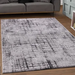 Sanat Teppich Evra hellgrau B/L: ca. 80x300 cm