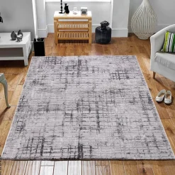 Sanat Teppich Evra hellgrau B/L: ca. 80x300 cm