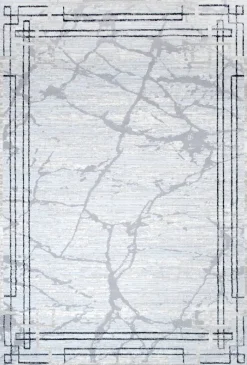 Sanat Teppich Harmony hellgrau B/L: ca. 80x300 cm