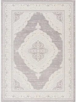 Sanat Teppich Harmony hellgrau B/L: ca. 80x300 cm