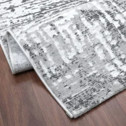 Sanat Teppich Harmony hellgrau B/L: ca. 80x300 cm